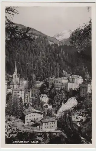 (48586) Foto AK Bad Gastein, Ortsansicht
