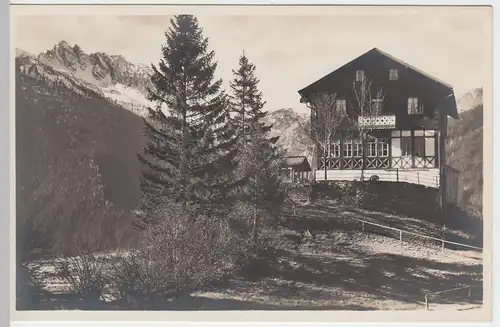 (46479) Foto AK Krimml, Restauration u. Pension Falkenstein, vor 1945