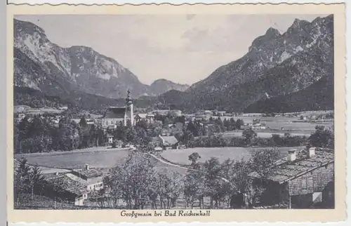 (4202) AK Großgmain, Panorama, um 1928