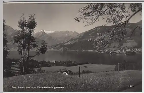 (23009) Foto AK Zeller See, Blick von Thumersbach