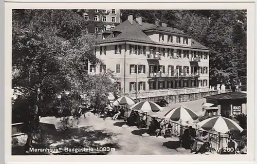 (21105) Foto AK Bad Gastein, Meranhaus, nach 1945