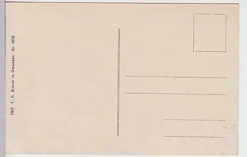 (107577) AK Radstadt, Ansicht mit den Tauern, 1907