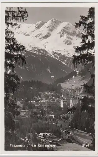 (107105) Foto AK Bad Gastein, Panorama, Rathausberg