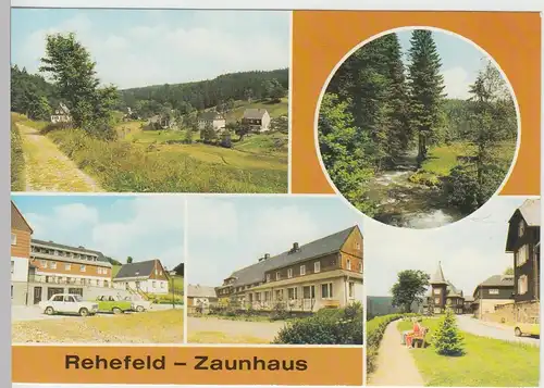 (99704) AK Rehefeld-Zaunhaus, Mehrbildkarte, 1989