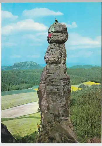 (99232) AK Sächsische Schweiz, Barbarine, 1975