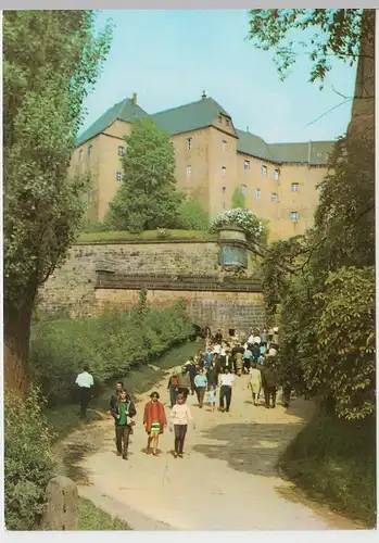 (99230) AK Sächsische Schweiz, Eingang zur Festung Königstein 1975