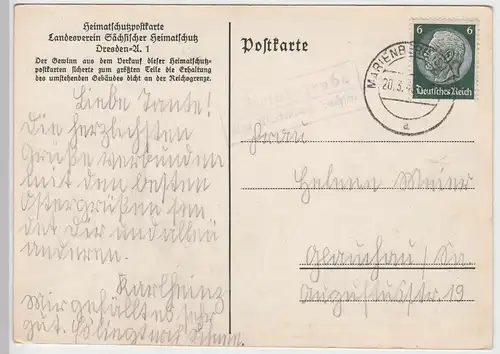 (98858) AK Schmalzgrube (Jöhstadt), Kinderheim d. Stadt Glauchau, vor 1945