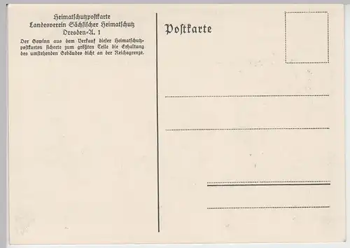 (98857) AK Schmalzgrube (Jöhstadt), Kinderheim d. Stadt Glauchau, vor 1945