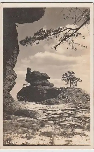 (98604) Foto AK "Brütende Henne" auf dem Töpfer, vor 1945