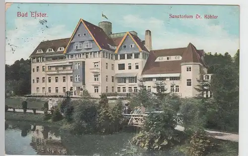 (97794) AK Bad Elster, Sanatorium Dr. Köhler 1912