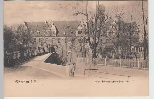 (97787) AK Schloss Glauchau, Sa., Forderglauchau, bis 1905