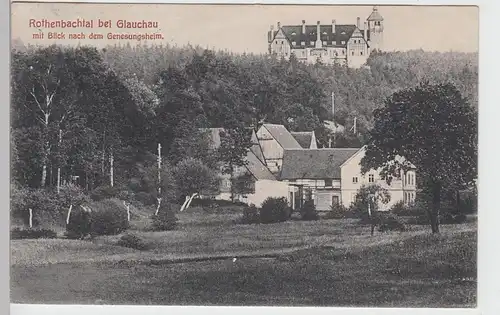 (97782) AK Glauchau, Sa., Rothenbachtal, Genesungsheim 1912