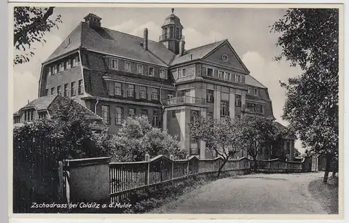 (97772) AK Zschadraß, Colditz, Landesheilstätte 1938