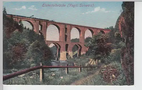 (97744) AK Elstertalbrücke, Vogtl. Schweiz, vor 1945