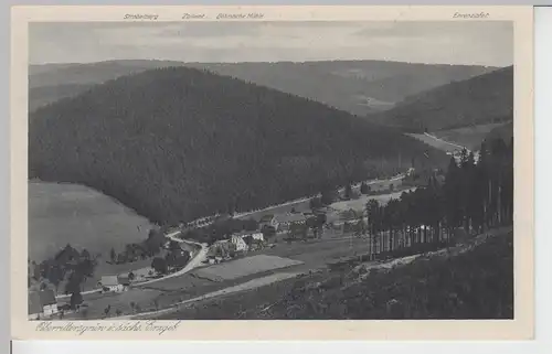 (96991) AK Oberrittersgrün im Erzgebirge, Totale 1929