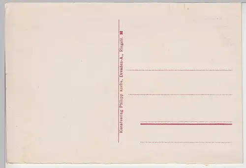 (96796) AK Sächs. Schweiz, Wehlen, Panorama, aus Leporello, vor 1945