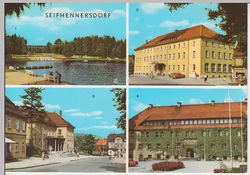 (96638) AK Seifhennersdorf, Mehrbildkarte, 1974