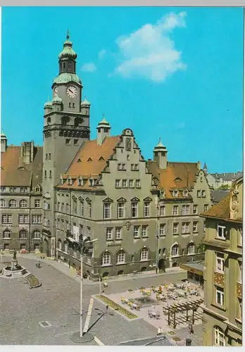 (96347) AK Döbeln, Rathaus 1975