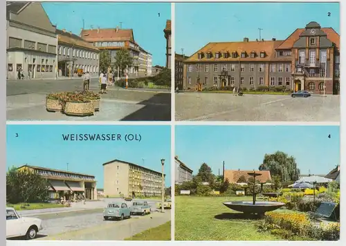 (92997) AK Weißwasser, Oberlausitz, Muskauer Straße, Rathaus 1972