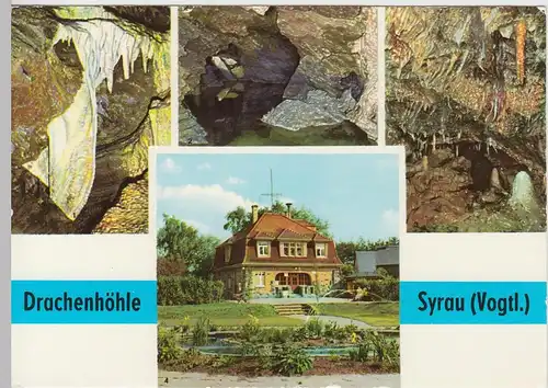 (92979) AK Drachenhöhle Syrau, Elefantenohr, Schatzkammer 1979