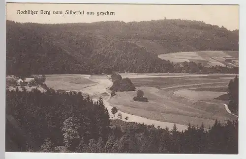 (92644) AK Rochlitz, Rochlitzer Berg vom Silbertal gesehen, 1934