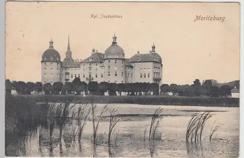 (92617) AK Moritzburg, Kgl. Jagdschloss, 1924