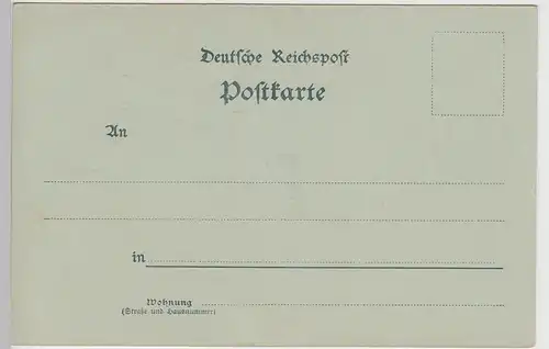 (92602) AK Gruss aus Zittau, Panorama Mondscheinkarte um 1900