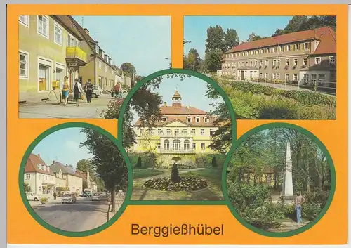 (92231) AK Berggießhübel, Mehrbildkarte, 1983