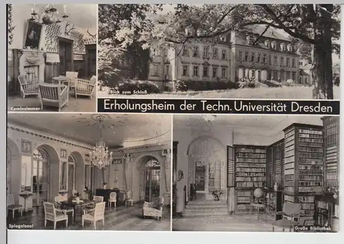 (91728) Foto AK Gaußig, Erholungsheim Techn. Universität Dresden 1975