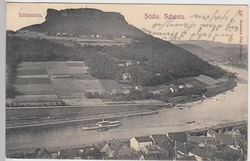 (91131) AK Sächsische Schweiz, Lilienstein 1907
