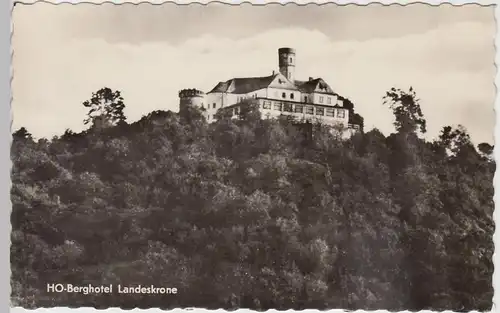 (91082) Foto AK HO Berghotel Landeskrone, Görlitz 1957