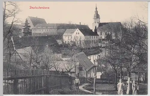 (90435) AK Deutschenbora, Teilansicht, um 1910