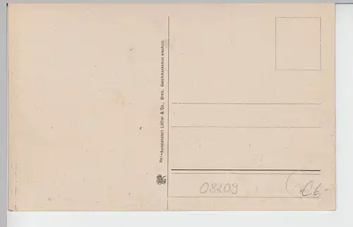 (90390) AK Auerbach i.V., Realschule, vor 1945