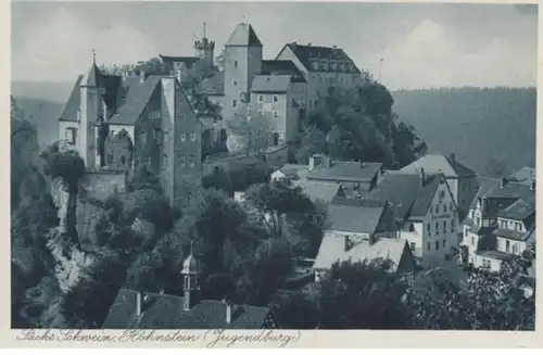 (899) AK Hohnstein, Sächs. Schweiz, Jugendburg 1925-33