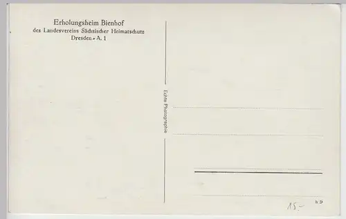 (88486) Foto AK Erholungsheim Bienhof bei Oelsen, 1921 - 45