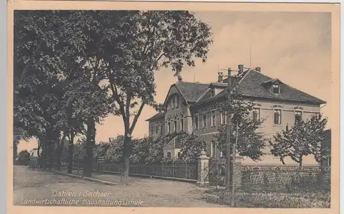 (88463) AK Dahlen i.Sa., Landwirtschaftliche Haushaltungsschule, 1918