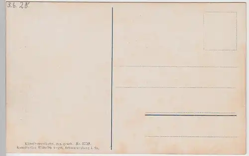 (87656) AK Annaberg, Erzgeb., Panorama, Pöhlberg, um 1928