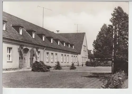 (87094) Foto AK Werdau, Bezirkssportschule -Kurt Schlosser- 1986