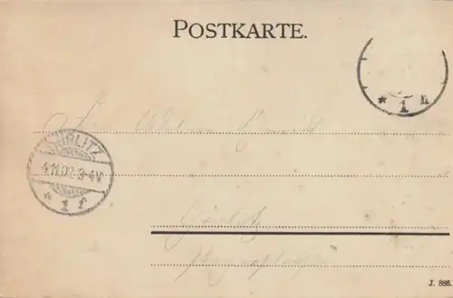 (862) AK Gruß aus Bautzen 1902