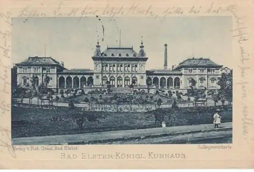 (859) AK Bad Elster, Kurhaus 1899