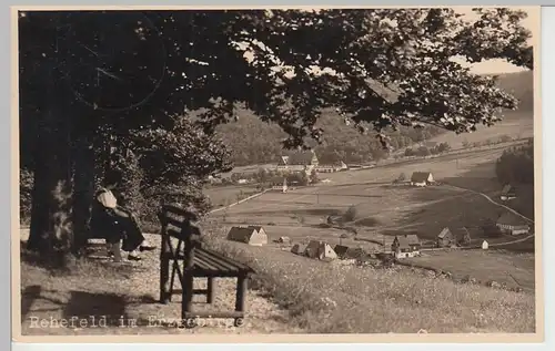 (85351) Foto AK Rehefeld im Erzgebirge, 1937
