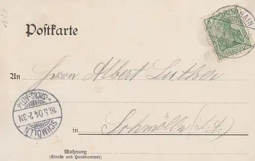 (83656) AK Schwarzenberg i. Erzgeb., Gesamtansicht 1904