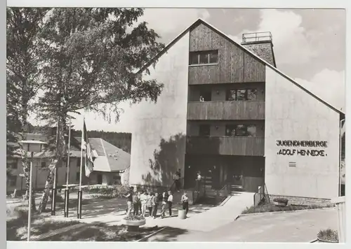 (83224) Foto AK Hormersdorf, Erz., Jugendherberge Adolf Hennecke