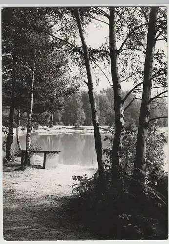(82242) Foto AK Campingplatz Niesky, Ortsteil See 1975