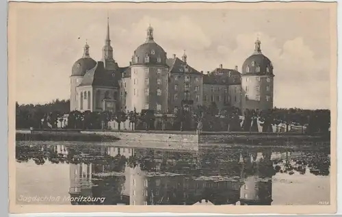 (81663) AK Jagdschloss Moritzburg, 1937