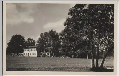 (80887) Foto AK Finkenburg bei Elterlein, 1955