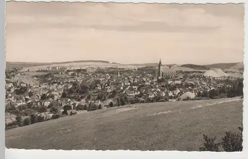 (80787) Foto AK Schneeberg im Erzgeb., Gesamtansicht 1960
