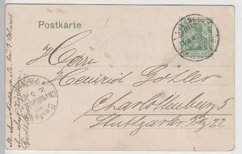 (79971) AK Annaberg, Erz., Kgl. Lehrerseminar 1903-08