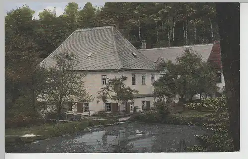 (77590) AK Grünfeld bei Waldenburg, Glänzelmühle, 1918