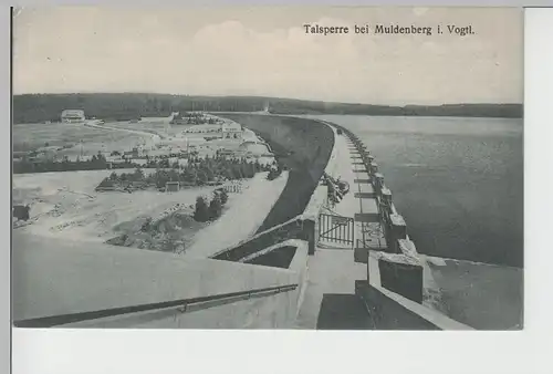 (76343) AK Talsperre Muldenberg, Vogtl., vor 1945